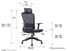 Cargar imagen en el visor de la galería, COZY OHE-175Negro
