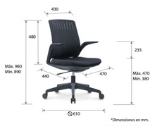 Cargar imagen en el visor de la galería, WHALE OHE-100Negro
